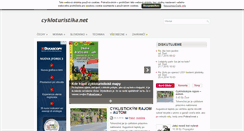 Desktop Screenshot of cykloturistika.net