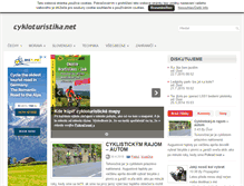 Tablet Screenshot of cykloturistika.net